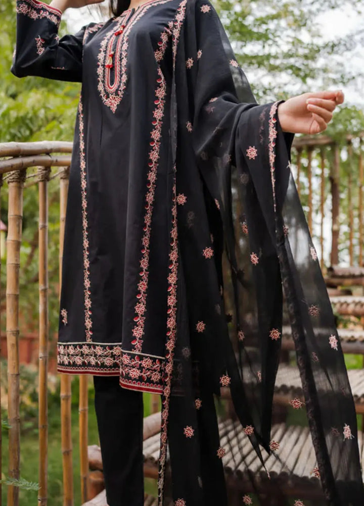 AR Apparel Pret Embroidered Cotton Cambric 3 Piece Suit ARG-0024-04