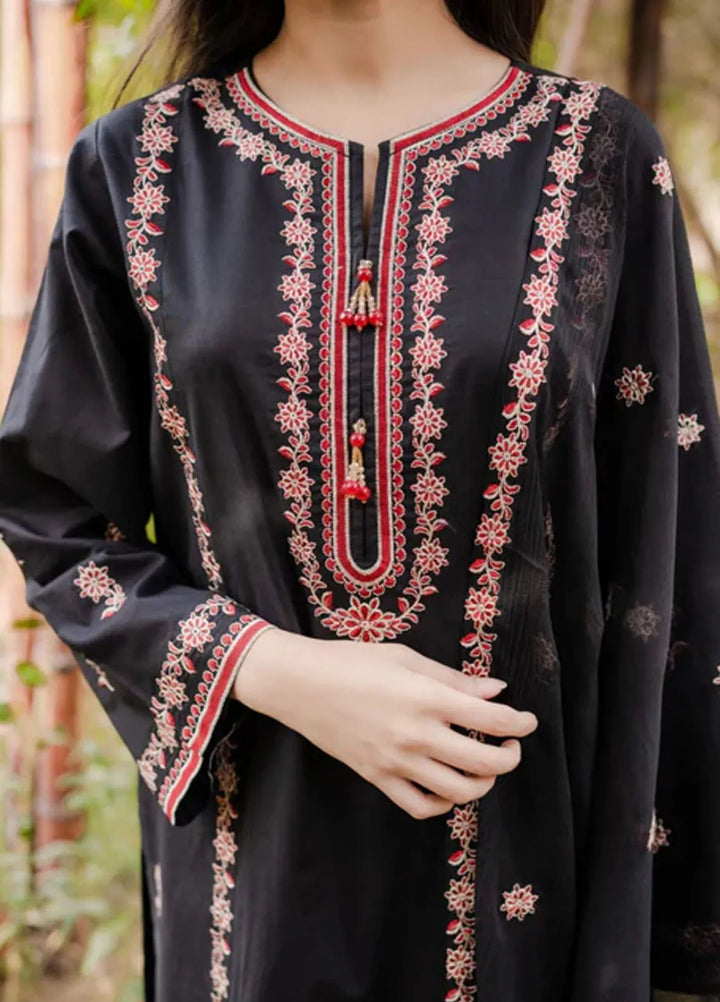 AR Apparel Pret Embroidered Cotton Cambric 3 Piece Suit ARG-0024-04