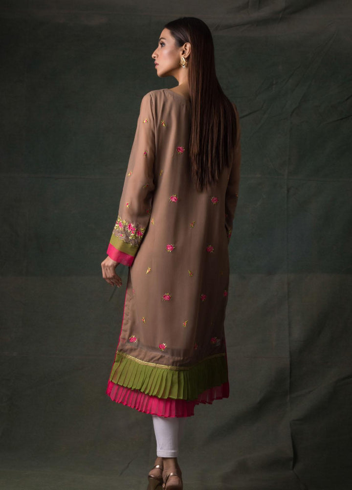 Areeba Saleem Embroidered Lawn  Unstitched Kurties AS21K 08 - Summer Collection