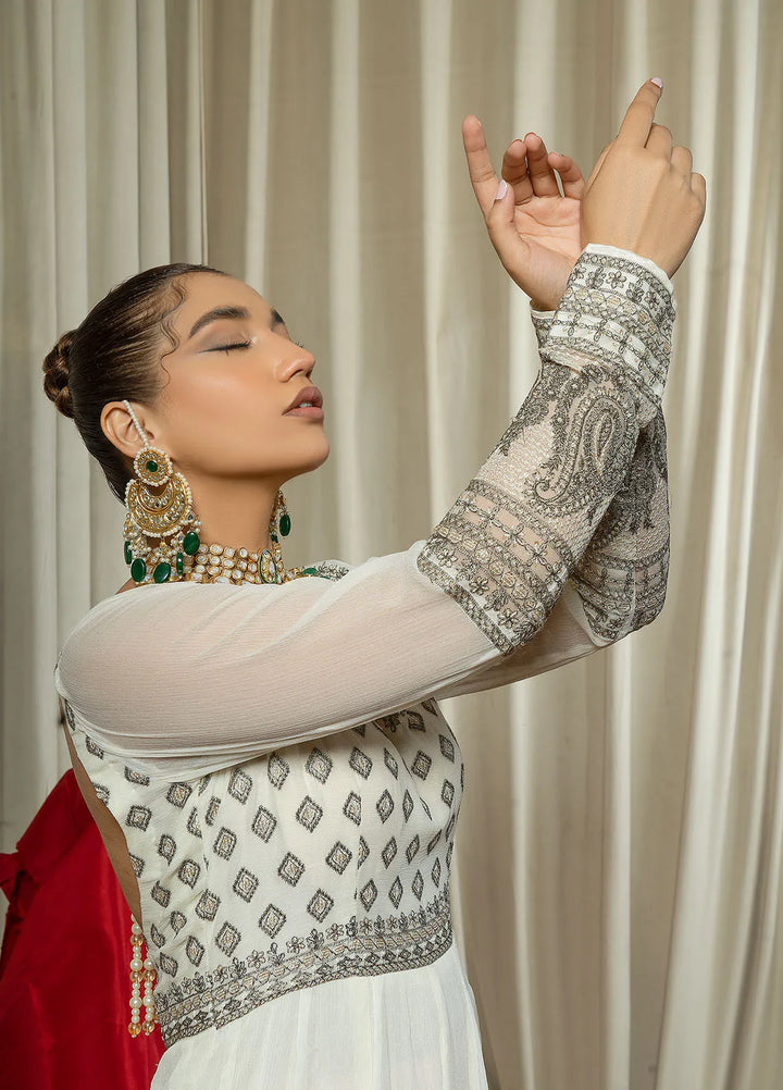 Arif Ashraf Pret Embroidered Chiffon 3 Piece Suit Mumtaz