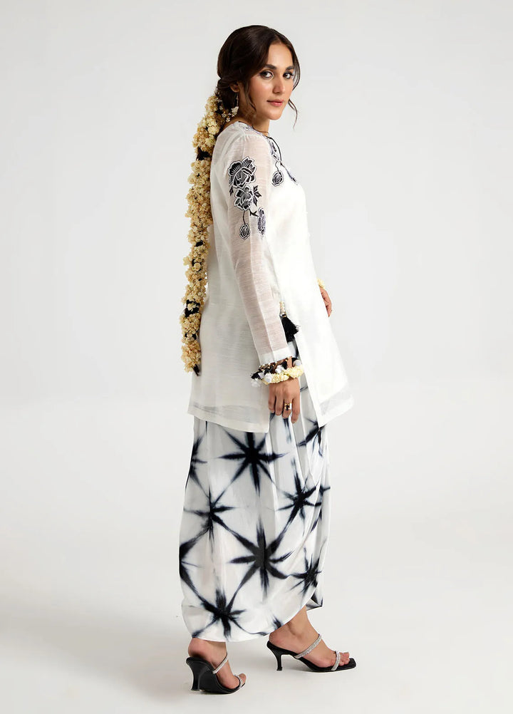 Arif Ashraf Pret Embroidered Cotton Silk 2 Piece Suit Meshki