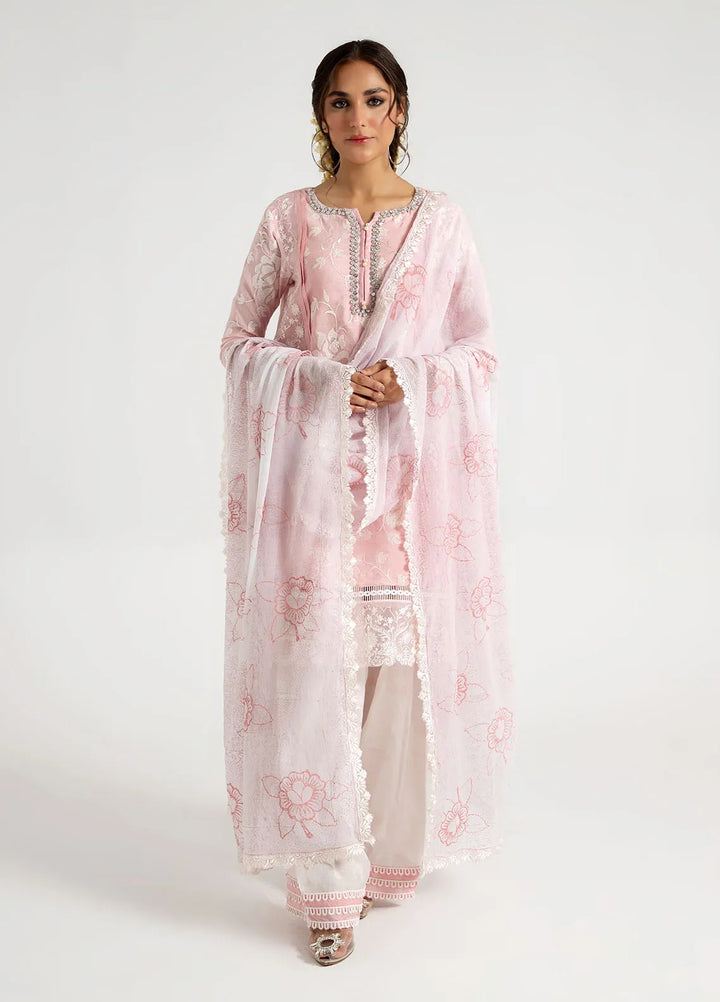 Arif Ashraf Pret Embroidered Cotton Silk 3 Piece Suit Soorti