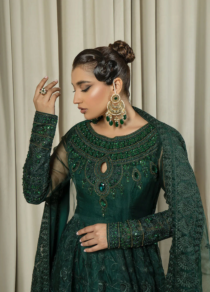 Arif Ashraf Pret Embroidered Organza 3 Piece Suit Noor Jahan