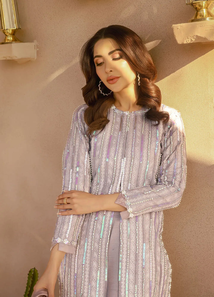 Arif Ashraf Pret Embroidered Organza 4 Piece Suit Lorem