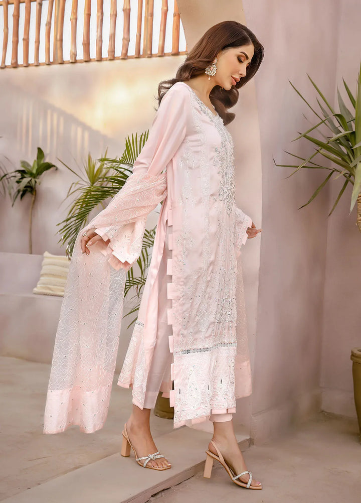 Arif Ashraf Pret Embroidered Raw Silk 3 Piece Suit Alakh
