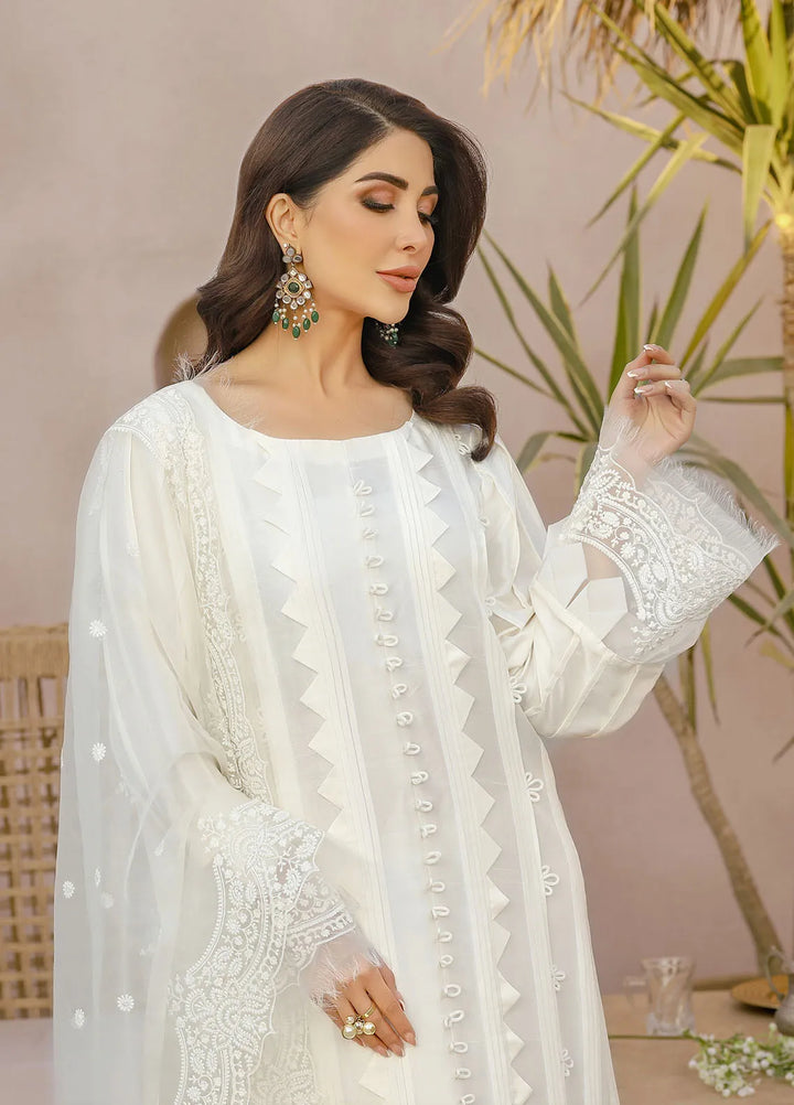 Arif Ashraf Pret Embroidered Raw Silk 3 Piece Suit Zunan