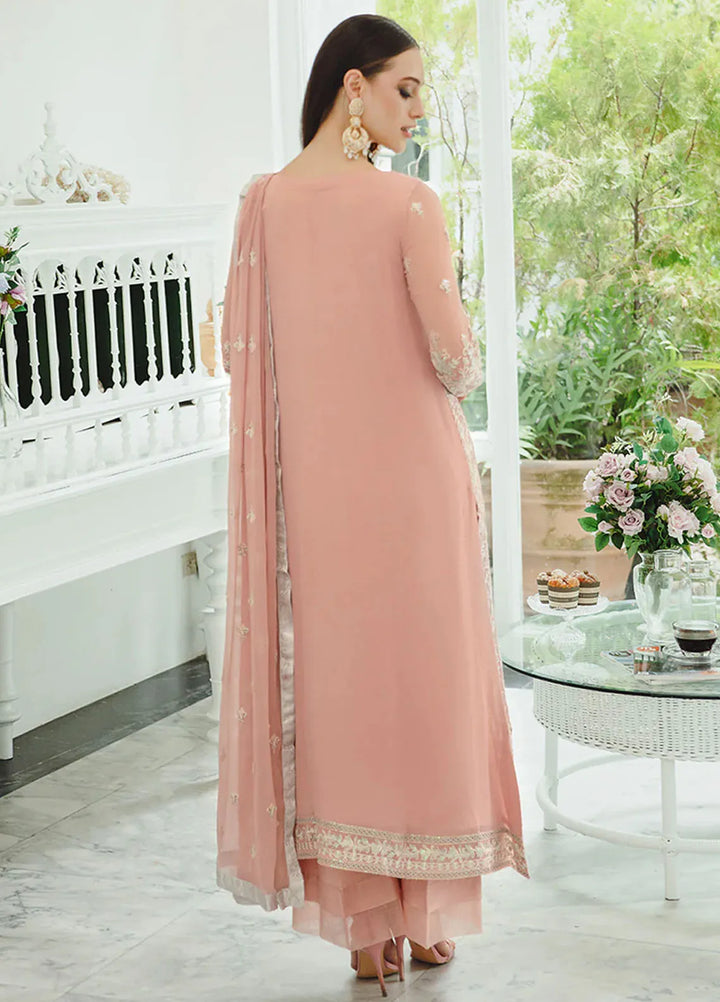 Ariya By Maryum N Maria Embroidered Chiffon Suit Unstitched 3 Piece MNM24A 503 Negar - Formals Collection