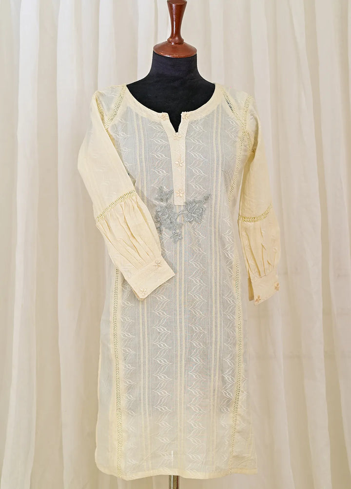 Artistic Wear Pret Cotton Kurti Daisy Dusky