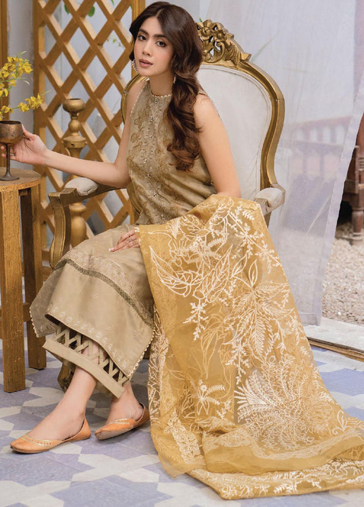 Arzoo by Humdum Embroidered Lawn Suits Unstitched 3 Piece HD23A 10 - Summer Collection