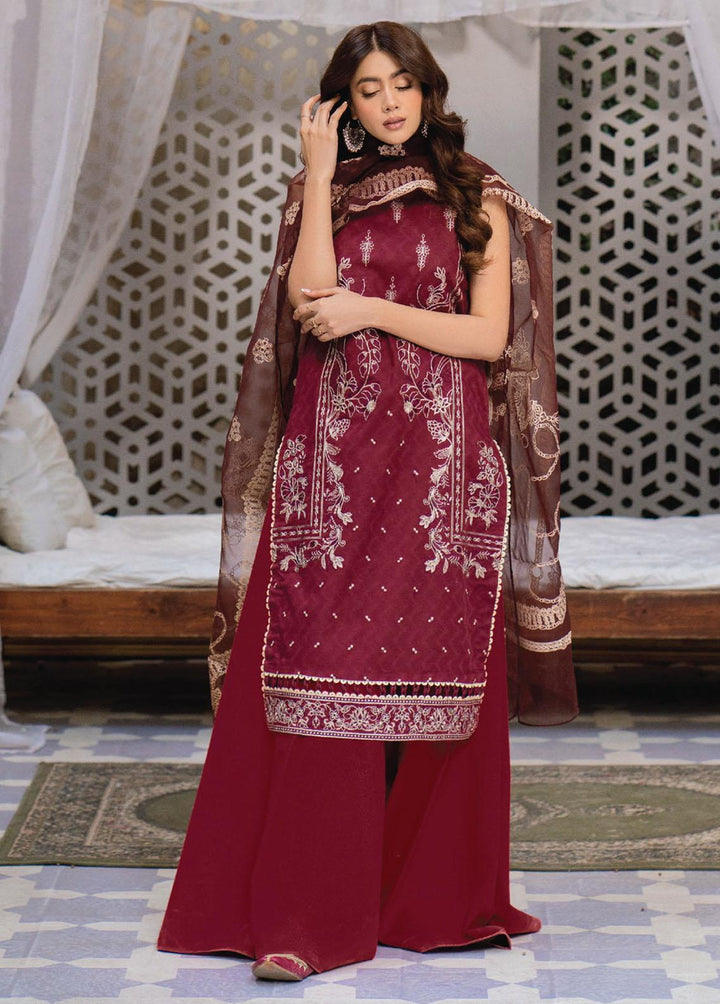 Arzoo by Humdum Embroidered Lawn Suits Unstitched 3 Piece HD23A 09 - Summer Collection