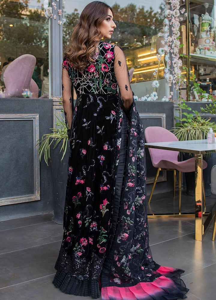 Asifa & Nabeel Embriodered Velvet Suits Unstitched 3 Piece AN21AI FM-03 TABBIR - Luxury Formals Collection