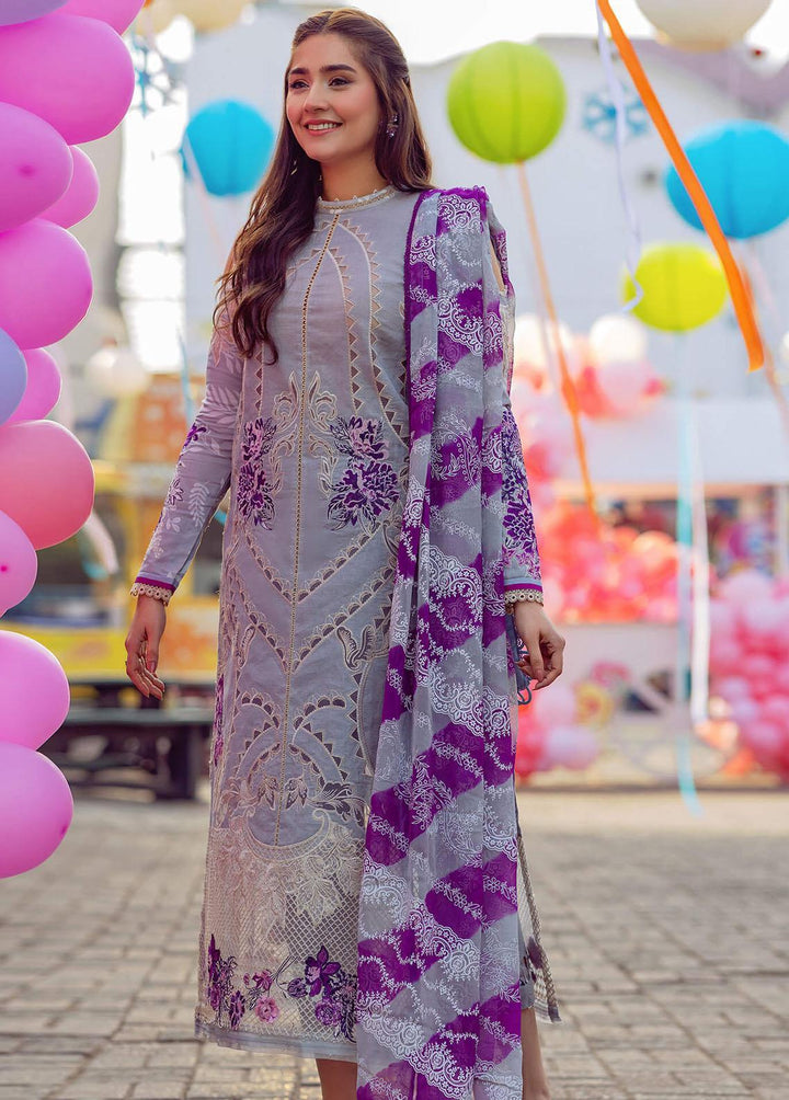 Lilibet By Asifa & Nabeel Embroidered Lawn Suits Unstitched 3 Piece AN22L (SL-09) Ellie - Spring / Summer Collection