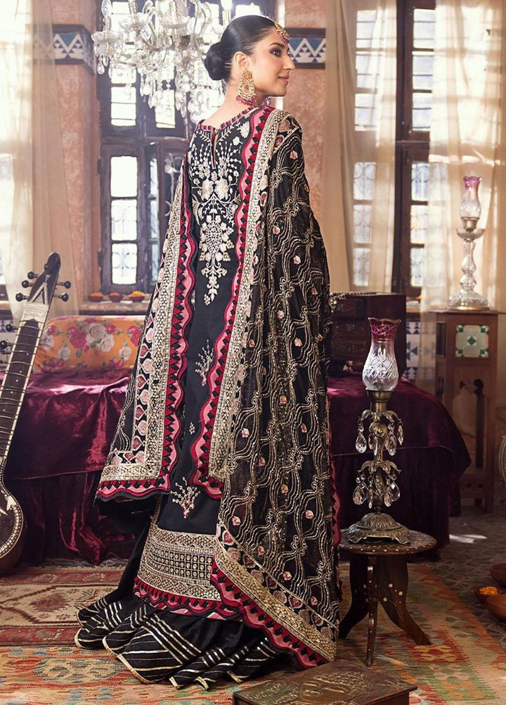 Asim Jofa Embroidered Lawn Suits Unstitched 3 Piece AJ23EL AJLR-17 - Luxury Lawn Collection