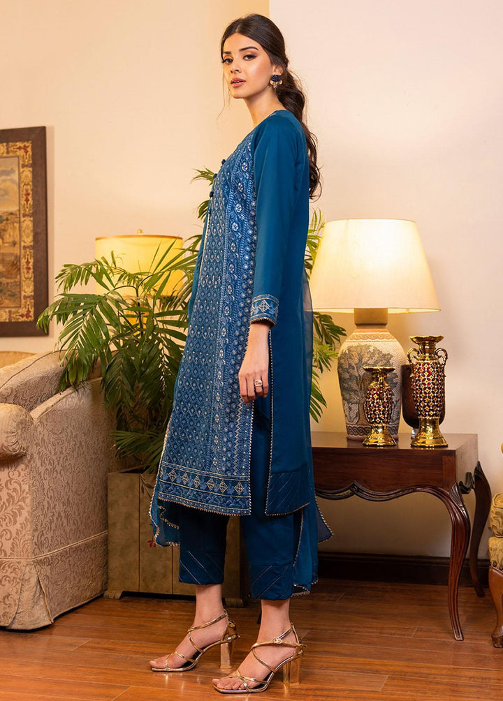 Essential By Asim Jofa Embroidered Cambric Suits Unstitched 3 Piece AJ23EE AJPE-07 - Eid Collection