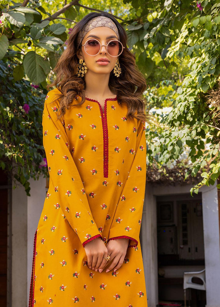 Essential By Asim Jofa Embroidered Cambric Suits Unstitched 2 Piece AJ23EE AJPE-12 - Eid Collection