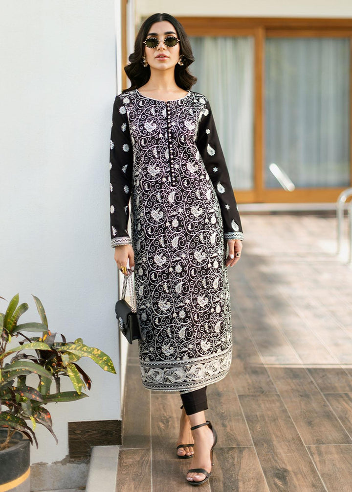 Essential By Asim Jofa Embroidered Cambric Suits Unstitched 2 Piece AJ23EE AJPE-14 - Eid Collection