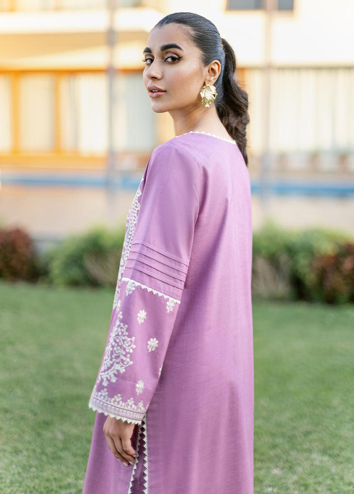 Essential By Asim Jofa Embroidered Cambric Suits Unstitched 2 Piece AJ23EE AJPE-17 - Eid Collection