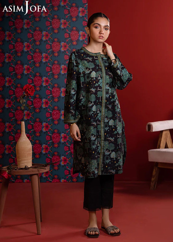 Asim Jofa Pret Casual Cambric Kurti AJ24E AJPB-06