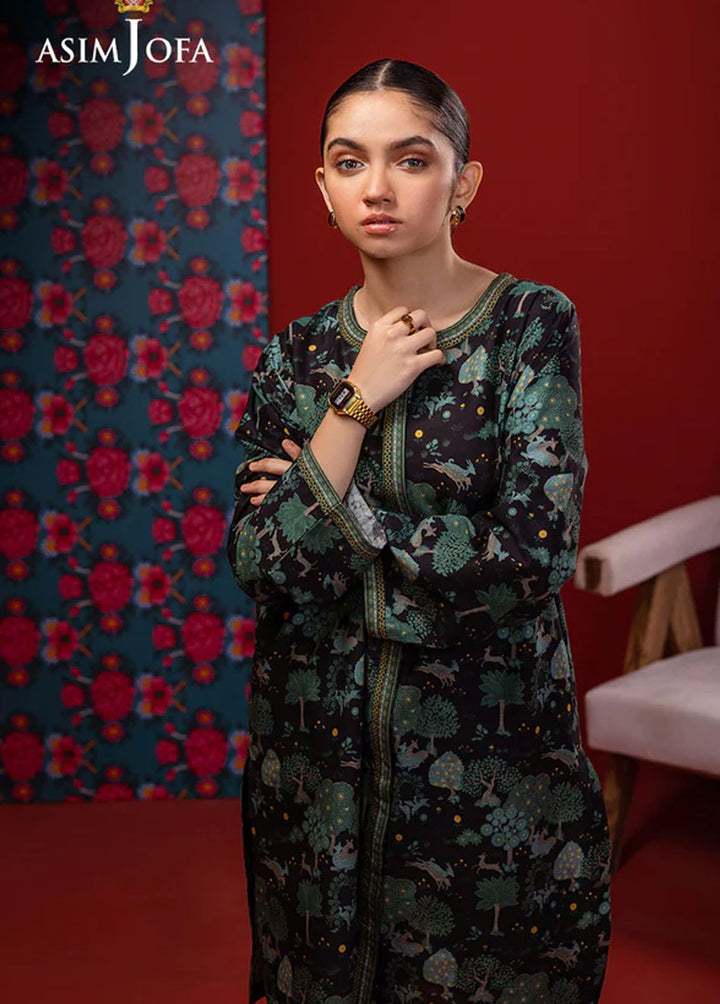 Asim Jofa Pret Casual Cambric Kurti AJ24E AJPB-06