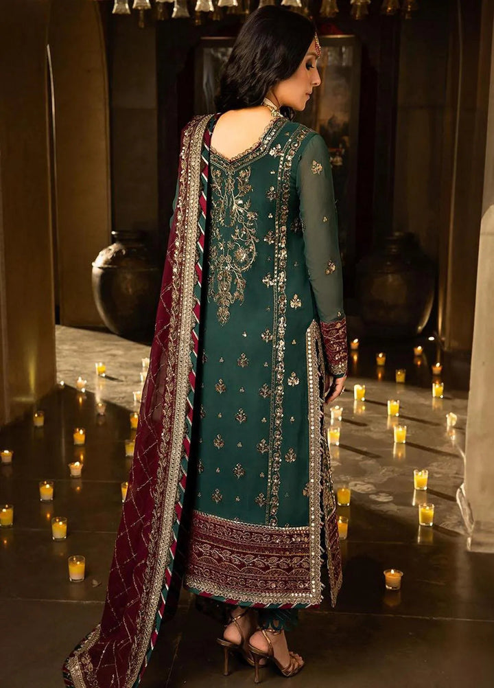 Asim Jofa Pret Embroidered Chiffon Suit 3 Piece AJ23VF AJVF-09