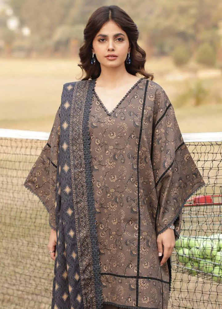 Asim Jofa Printed Lawn Suits Unstitched 3 Piece AJ25P3 AJUBJ-20 - Summer Collection