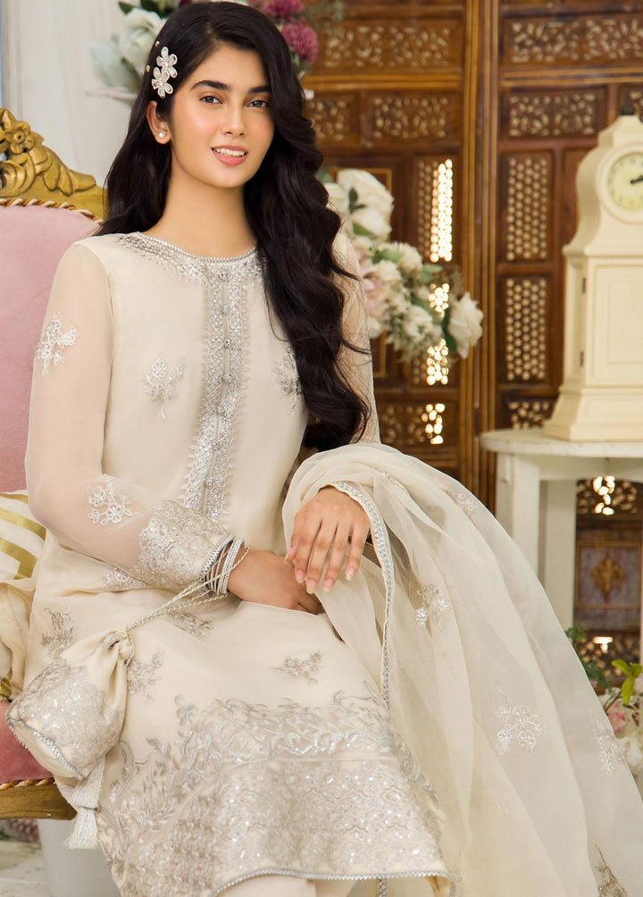 Asim Jofa Organza Festive Pret 3 Piece Suit for Girls -  AJ23TF AJTF-01