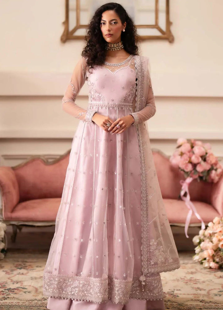 Aurelle By Seran Embroidered Net Suit Unstitched 3 Piece SRN24AL D-04 Helena - Formal Collection