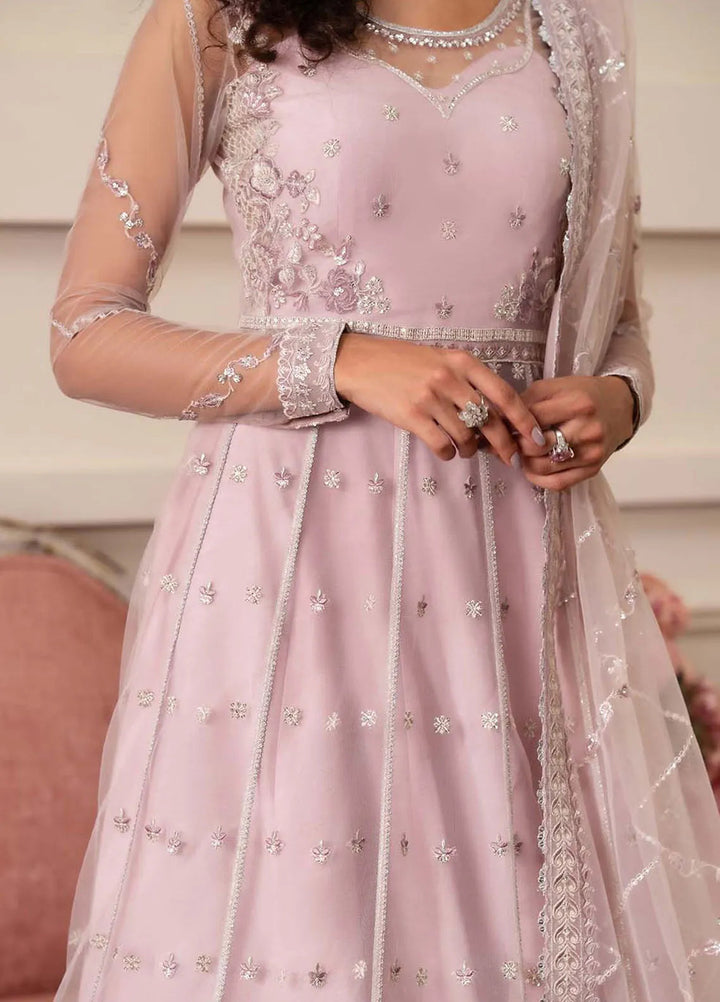 Aurelle By Seran Embroidered Net Suit Unstitched 3 Piece SRN24AL D-04 Helena - Formal Collection