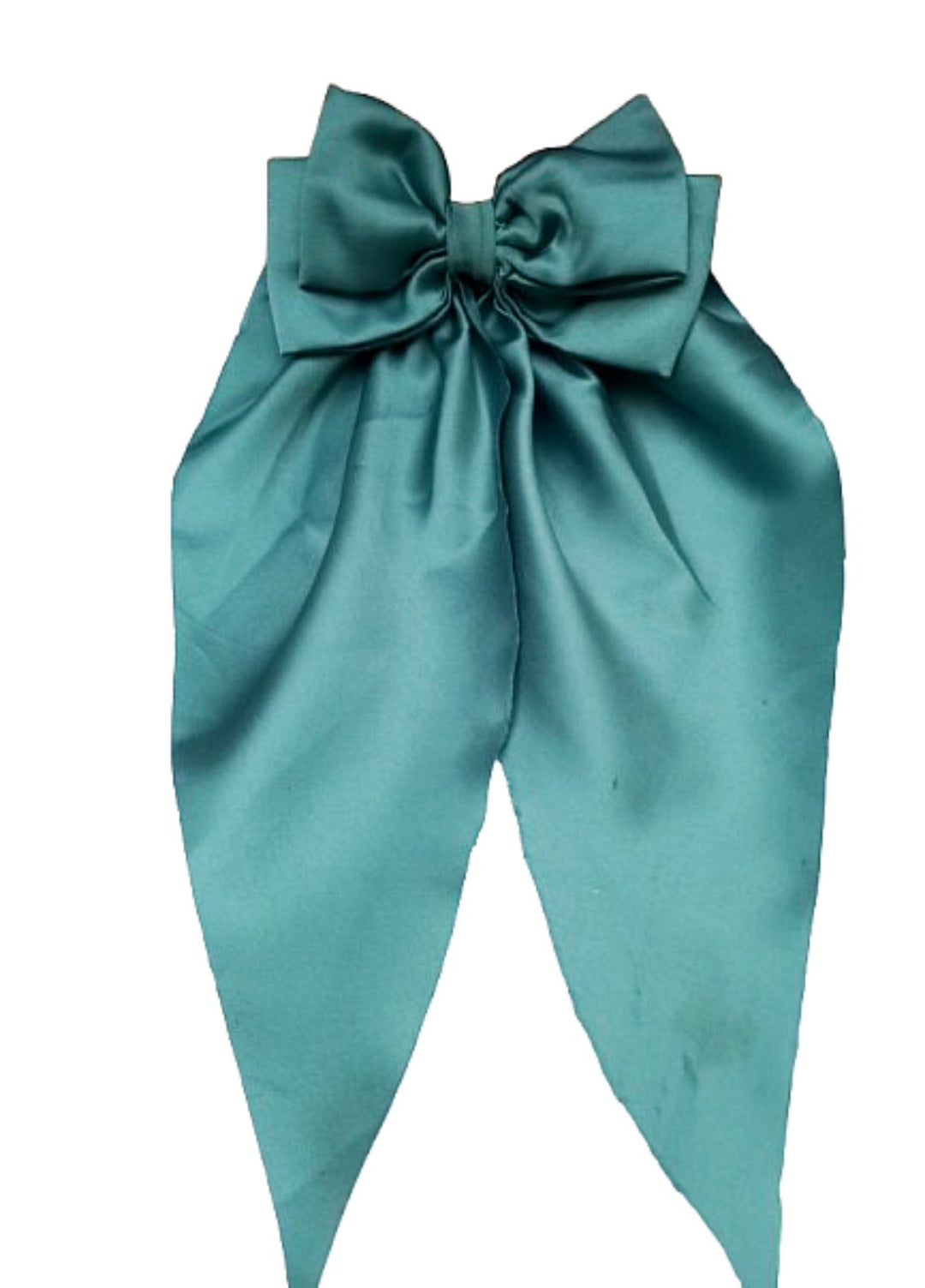 AWA Scrunchies Hairbow Satin 1 Piece Teal Freedom