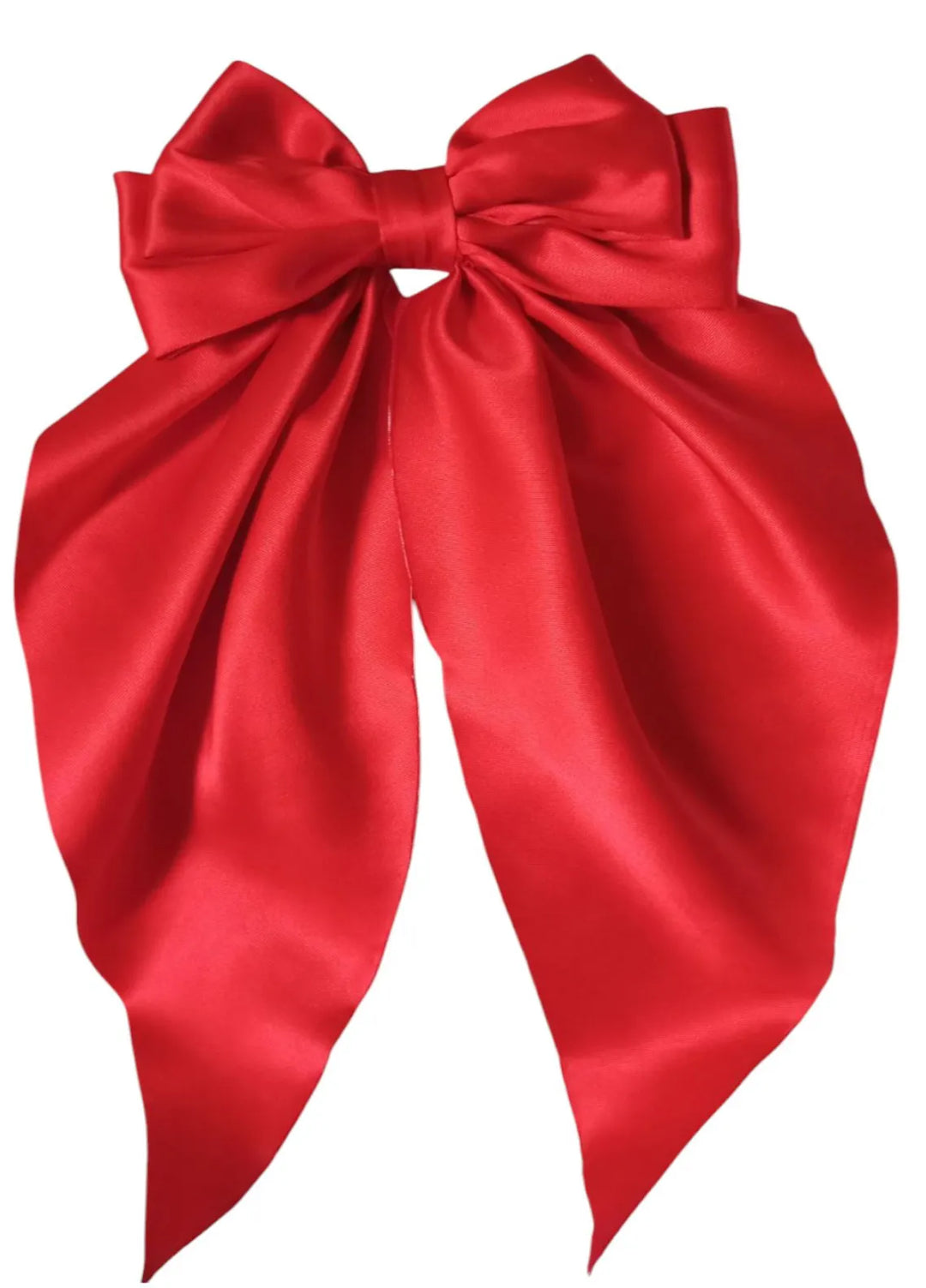 AWA Scrunchies Hairbow Satin Silk 1 Piece Scarlet Luxe