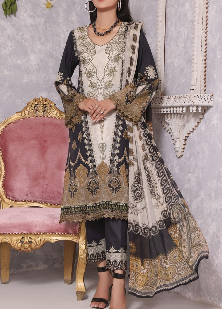 Ayesha Alishba By VS Textiles Embroidered Lawn Suits Unstitched 3 Piece VS23AA D-11 - Summer Collection
