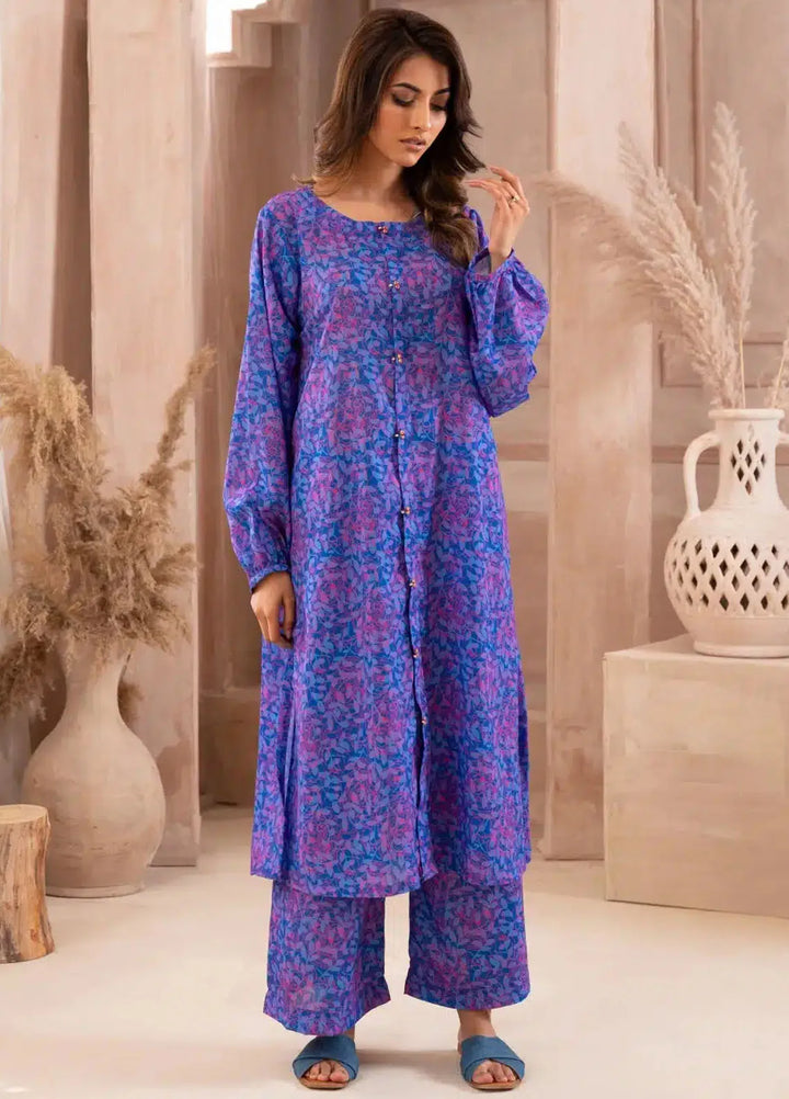 Ayla Studio Pret Printed Georgette 2 Piece Suit G-001 Mystical Roses