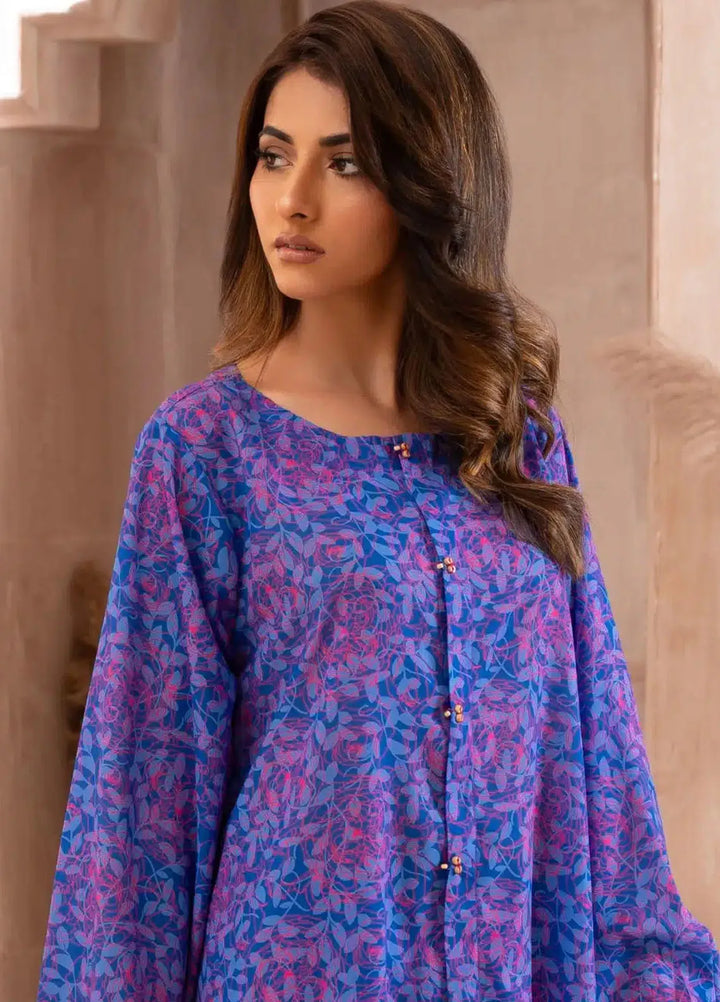 Ayla Studio Pret Printed Georgette 2 Piece Suit G-001 Mystical Roses