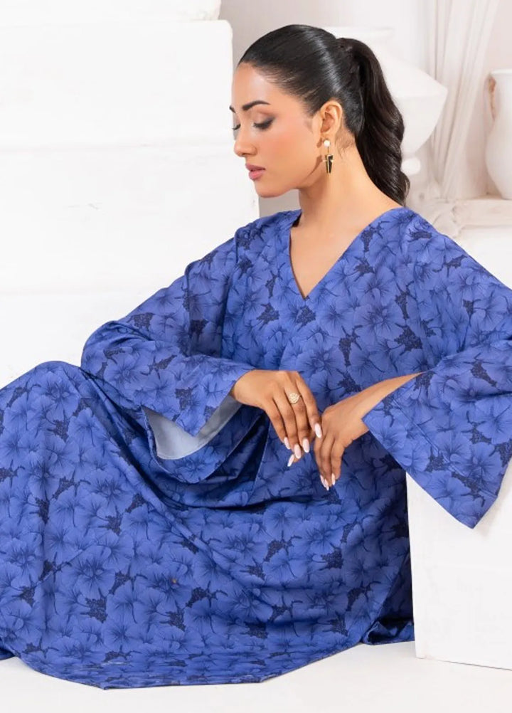 Ayla Studio Pret Printed Georgette 2 Piece Suit G-003 Midnight Lilies