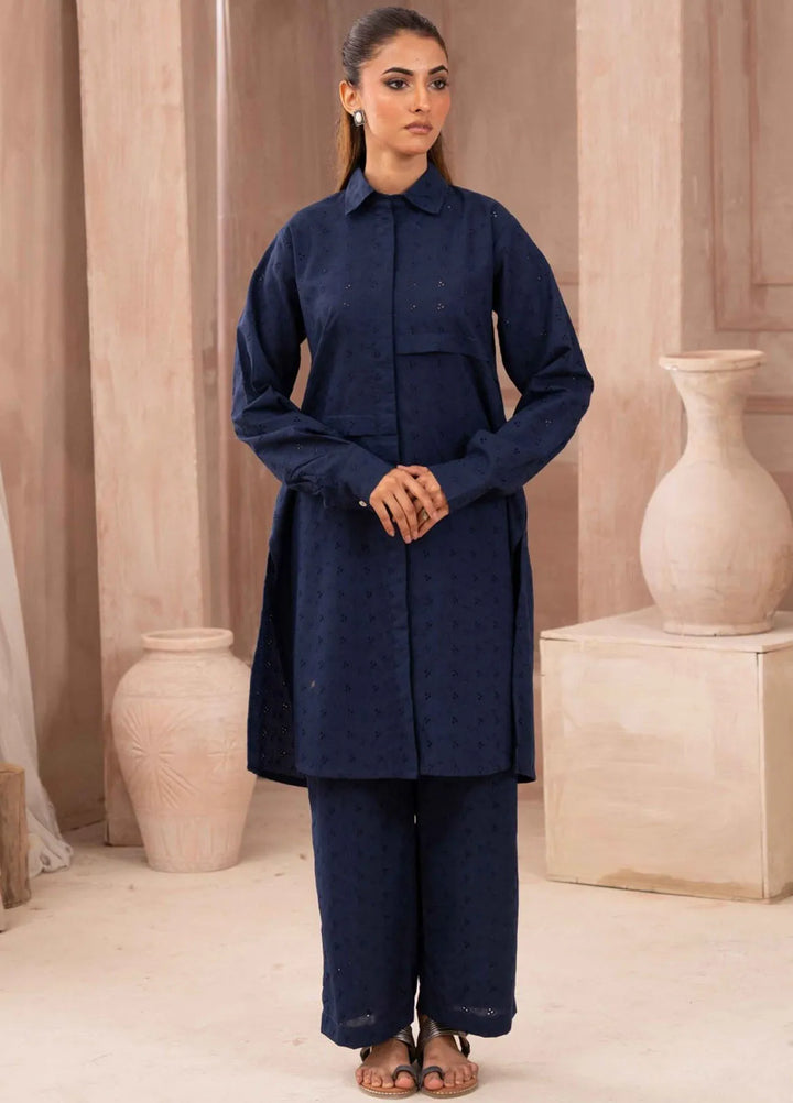 Ayla Studio Pret Printed Lawn 2 Piece Suit DM-002 Dark Night