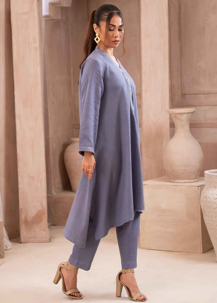 Ayla Studio Pret Printed Lawn 2 Piece Suit DM-004 Aqua Gold