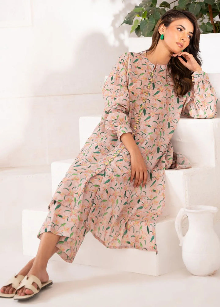 Ayla Studio Pret Printed Lawn 2 Piece Suit SLW-006 Blooms