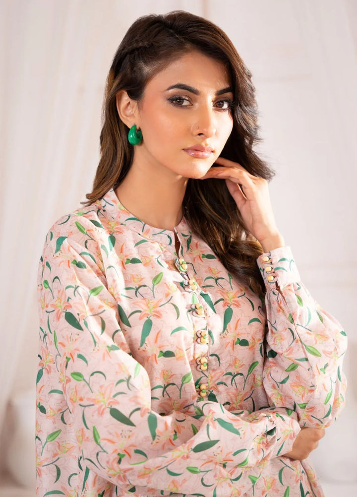 Ayla Studio Pret Printed Lawn 2 Piece Suit SLW-006 Blooms