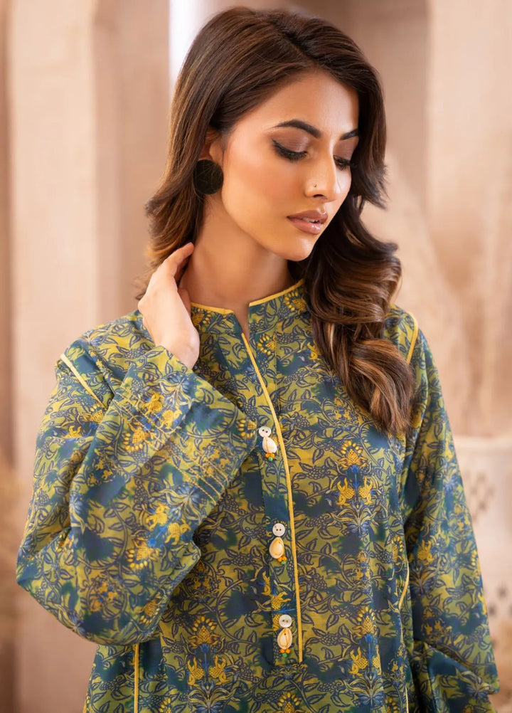 Ayla Studio Pret Printed Lawn 2 Piece Suit SLW-010 Midnight Garden