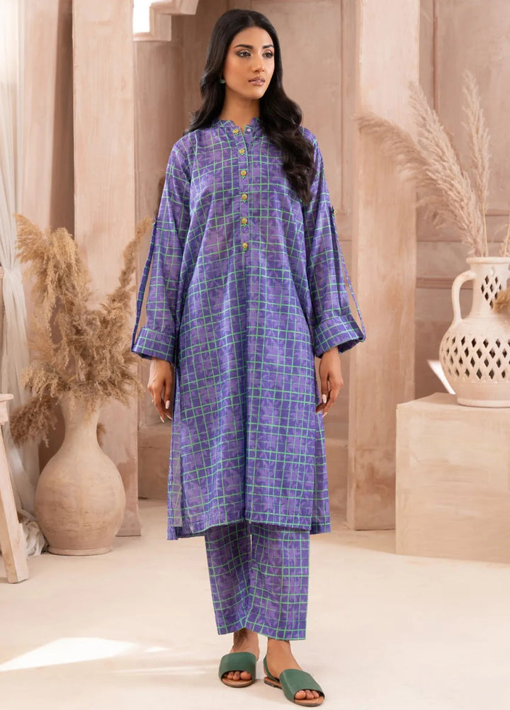 Ayla Studio Pret Printed Lawn 2 Piece Suit SLW-015 Neon Poison