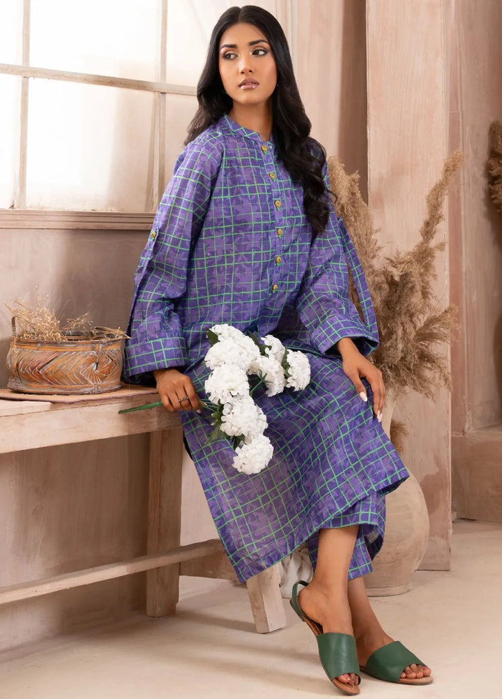 Ayla Studio Pret Printed Lawn 2 Piece Suit SLW-015 Neon Poison