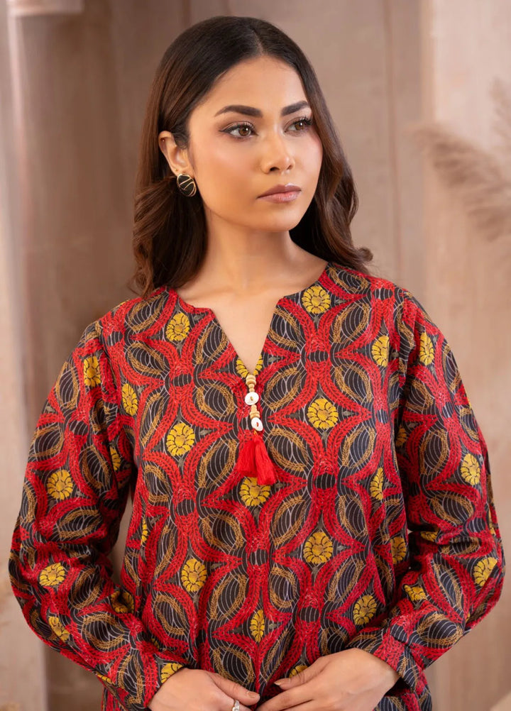 Ayla Studio Pret Printed Lawn 2 Piece Suit SLW-018 Psychedelic Night