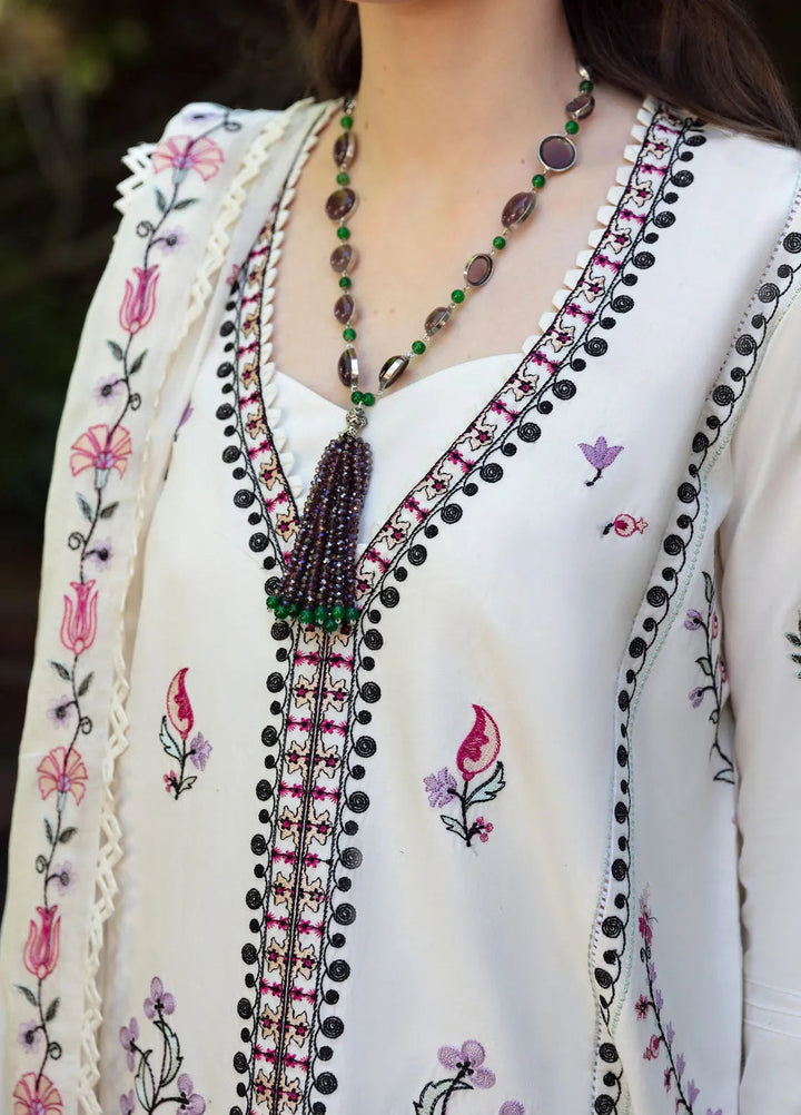 Aylin By Republic WomensWear Embroidered Lawn Suits Unstitched 3 Piece RW24A D1-B - Summer Collection