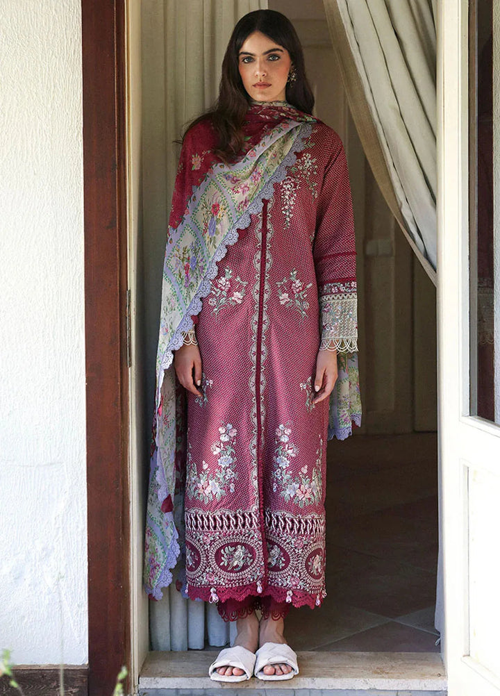 Aylin By Republic WomensWear Embroidered Lawn Suits Unstitched 3 Piece RW24A D2-A - Summer Collection