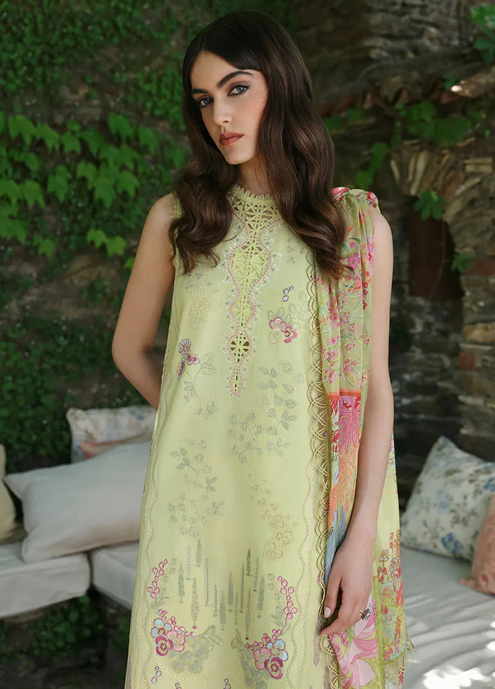 Aylin By Republic WomensWear Embroidered Lawn Suits Unstitched 3 Piece RW24A D5-A - Summer Collection