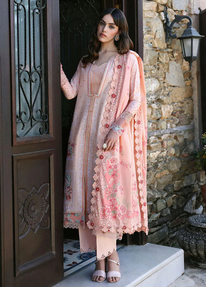Aylin By Republic WomensWear Embroidered Lawn Suits Unstitched 3 Piece RW24A D6-A - Summer Collection
