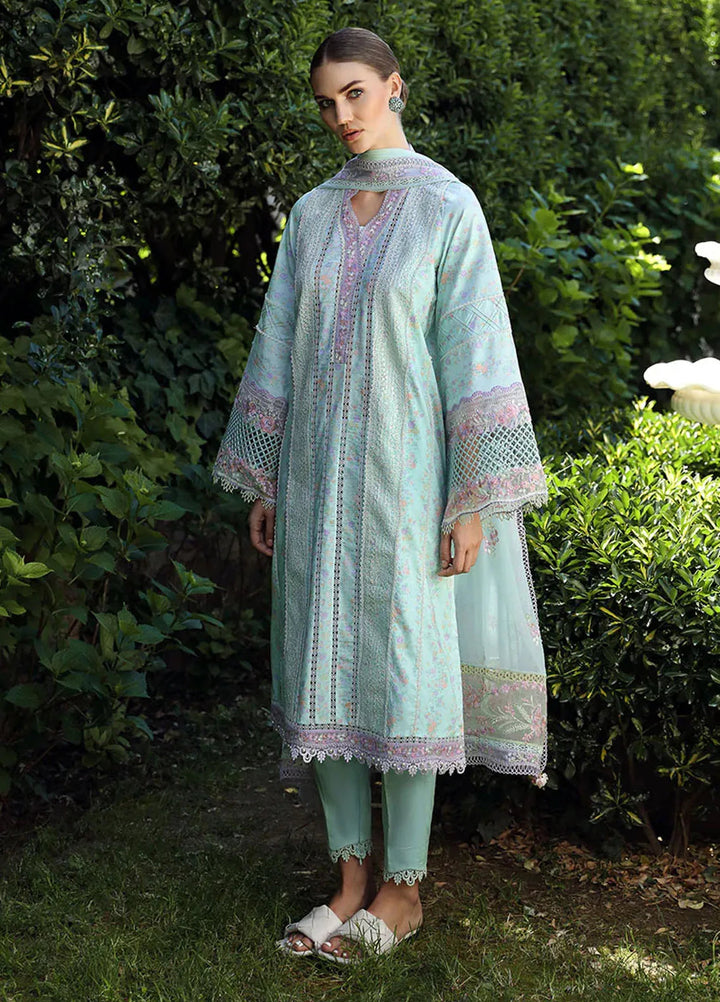 Aylin By Republic WomensWear Embroidered Lawn Suits Unstitched 3 Piece RW24A D8-A - Summer Collection