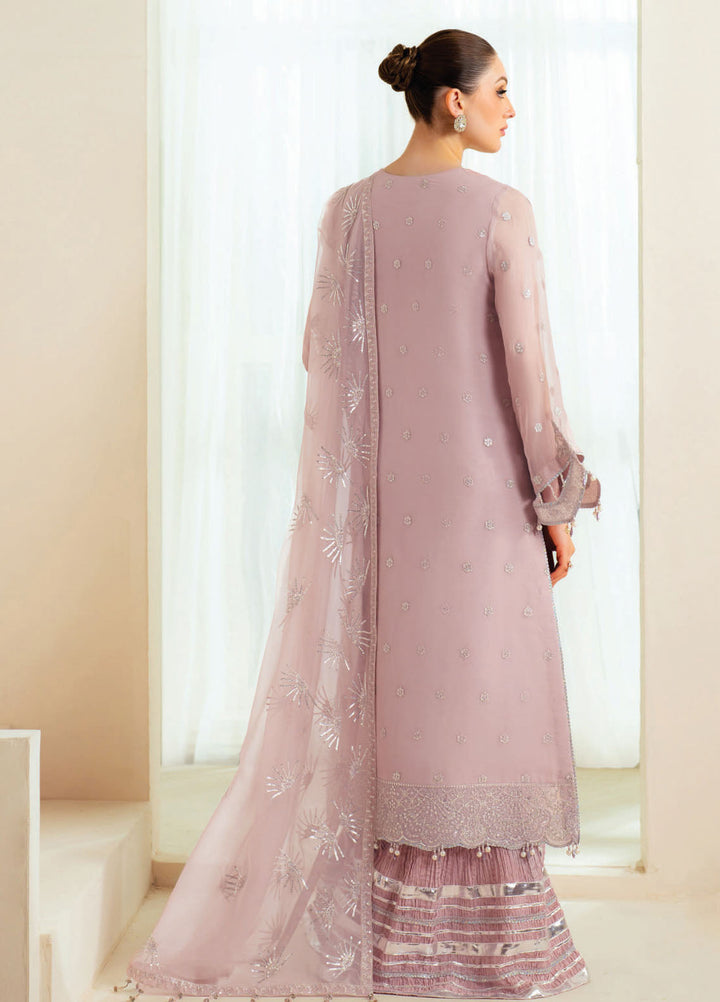 Aymal by Alizeh Fashion Embroidered Chiffon Suits Unstitched 3 Piece AFB25BC D-05 Sira - Luxury Collection