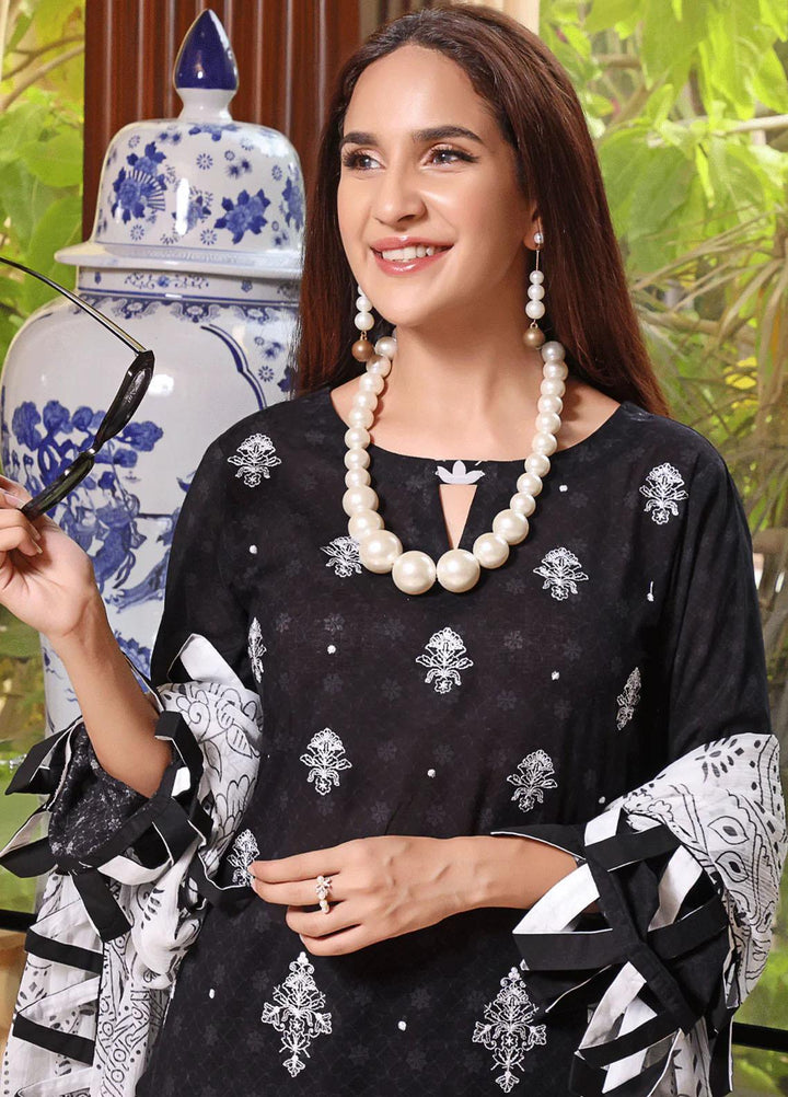 Ayman By Khas Embroidered Lawn Suits Unstitched 3 Piece KHS23A KC-1424 - Summer Collection