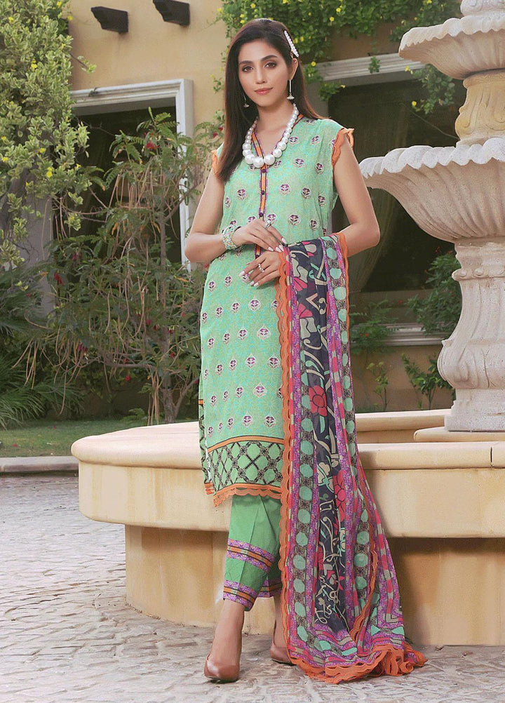 Ayman By Khas Embroidered Lawn Suits Unstitched 3 Piece KHS23A KC-1425 - Summer Collection